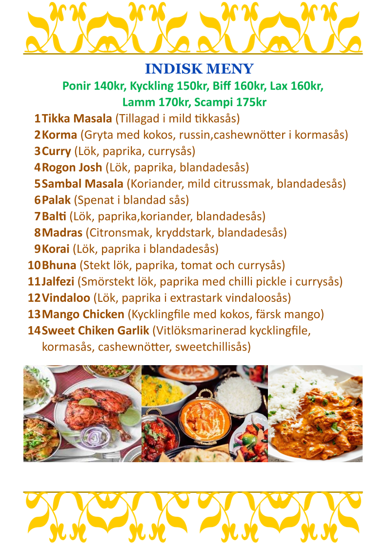 Menu Msai Pizzeria & Kryddigt Kök-5